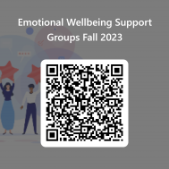 QR Code for Emotional Wellbeing Support Group