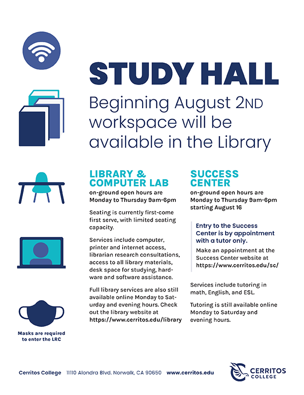 Study Hall details