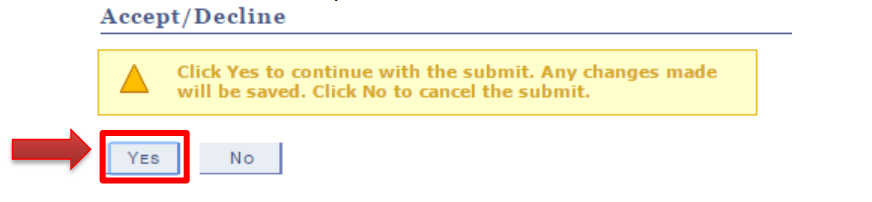 Confirm amount