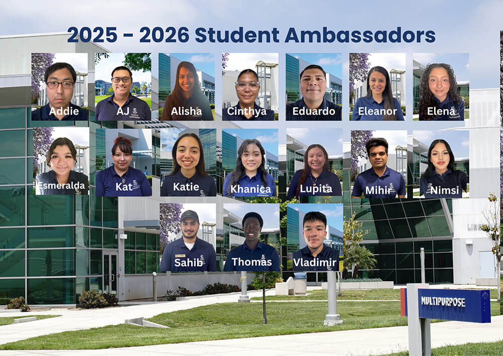 Collage of Student Ambassadors