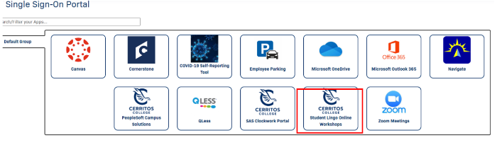 Cerritos portal tiles