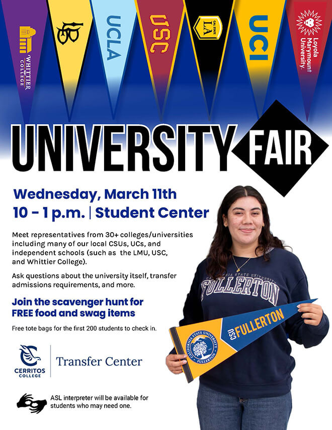 university fair flyer