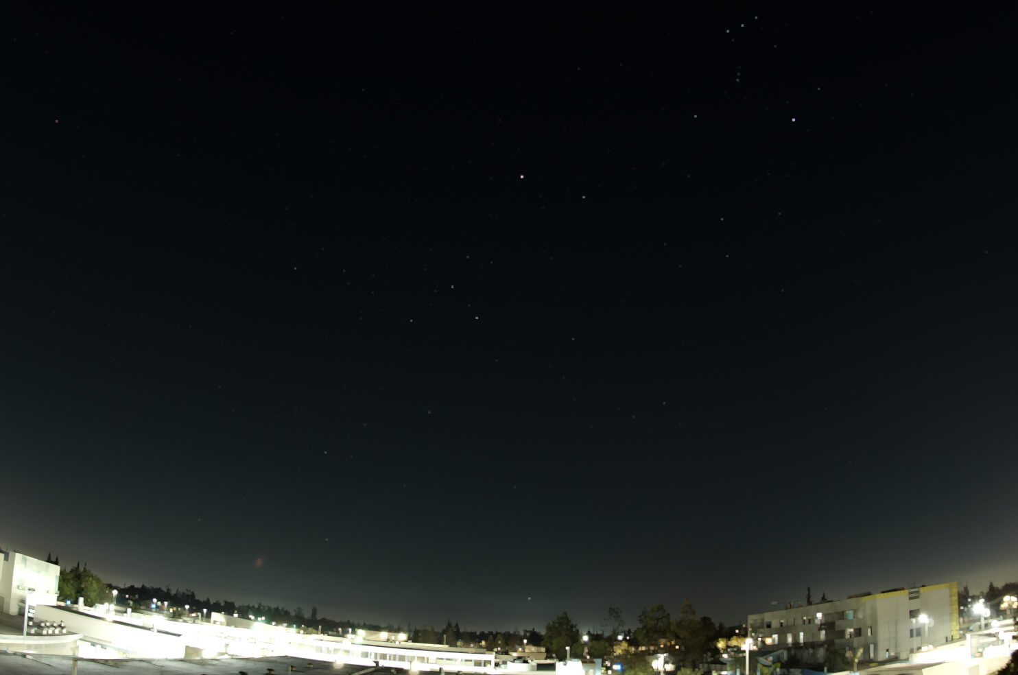 March sky looking south stars only