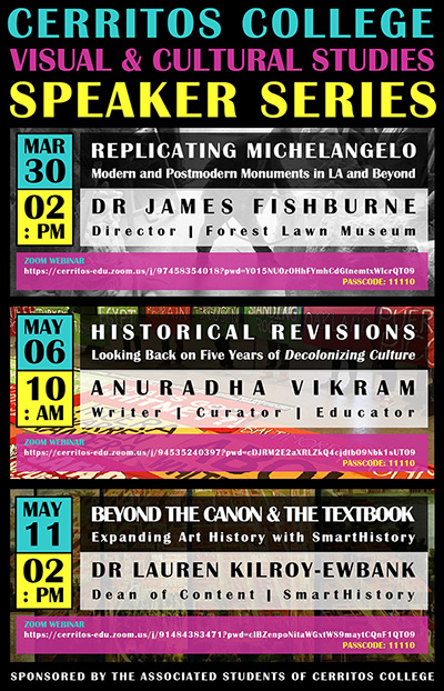 Visual & Cultural Studies Speaker Series poster